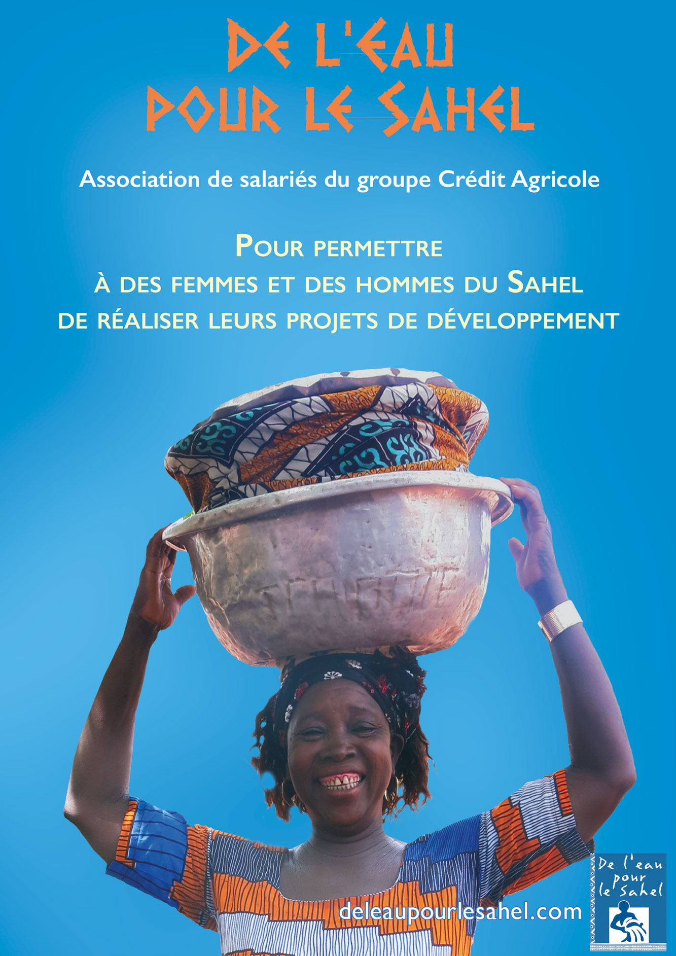 Crédit Agricole, De l’Eau pour le Sahel, Création Roll Up