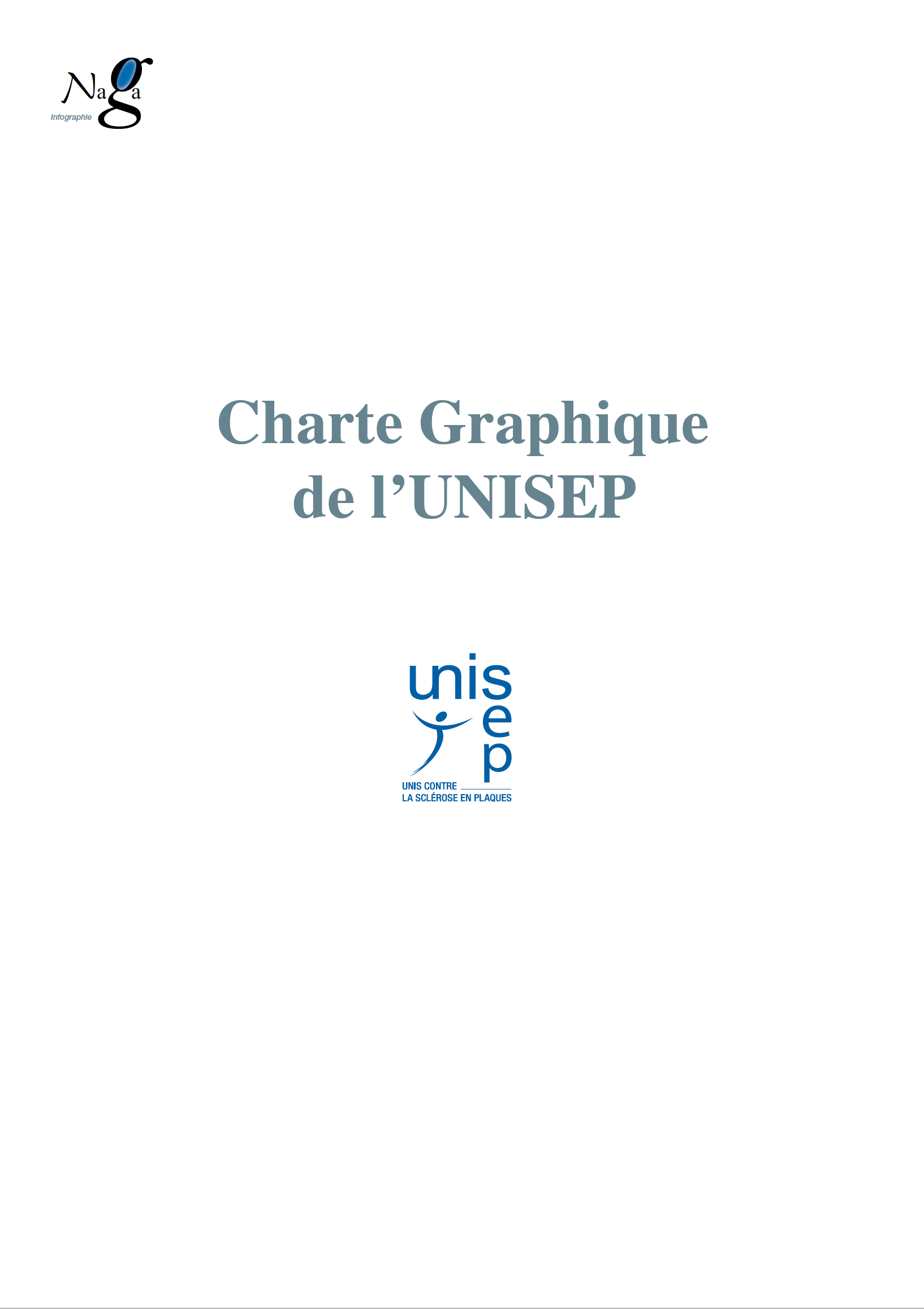 UNISEP - Charte graphique, création, réalisation, impression, couverture